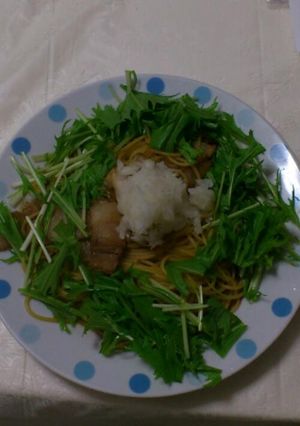 さっぱり☆豚ぽんパスタ♪-レシピのメイン写真
