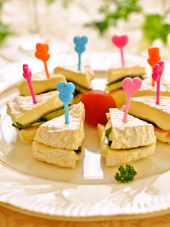 簡単☆カマンベールのおつまみケーキ♫-レシピのメイン写真