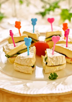 簡単☆カマンベールのおつまみケーキ♫-レシピのメイン写真