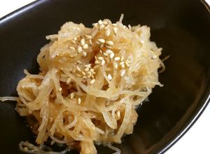 ナムル☆お刺身のツマをリメイク！-レシピのメイン写真
