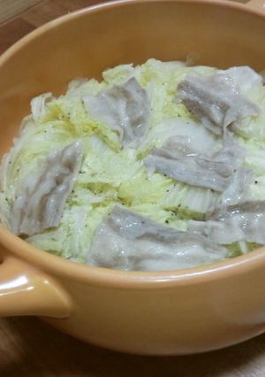 重ねるだけ☆白菜と豚バラの重ね煮-レシピのメイン写真