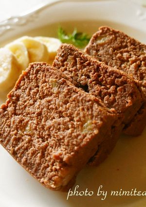 黒糖バナナおからケーキ　ココア風味☆九陽-レシピのメイン写真