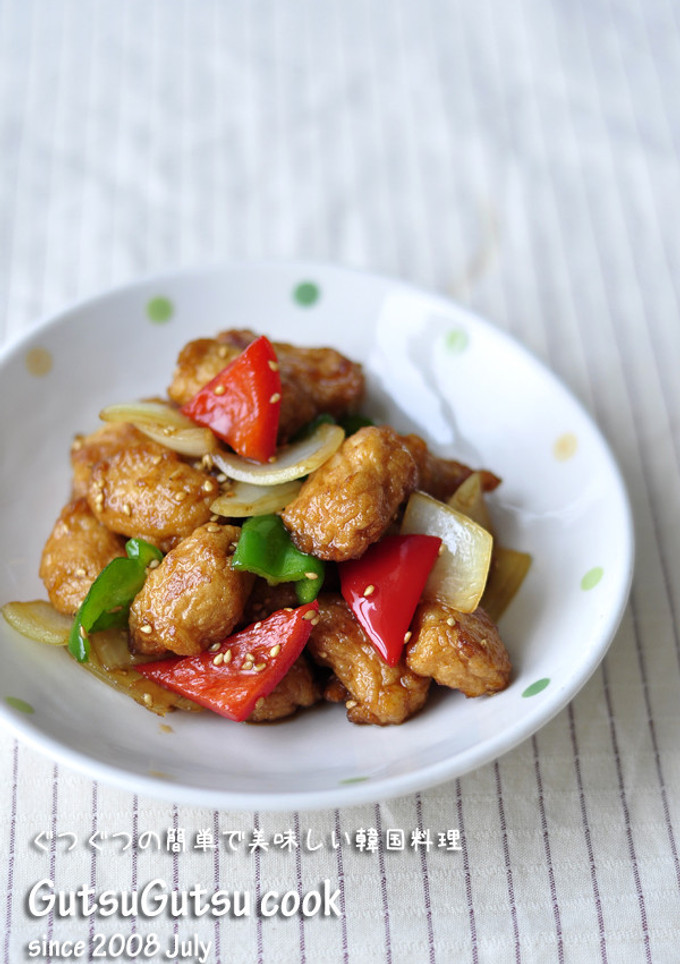 韓国料理ーさつま揚げと野菜炒め-レシピのメイン写真