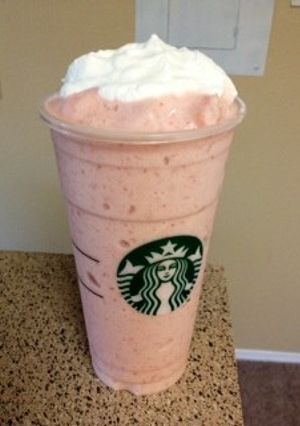 ＊ストロベリーフラペチーノ＊-レシピのメイン写真