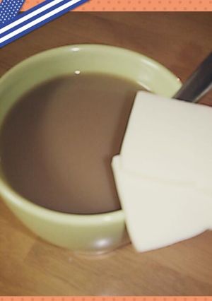 カフェオレ＆チーズ♥大人のお楽しみ♥-レシピのメイン写真