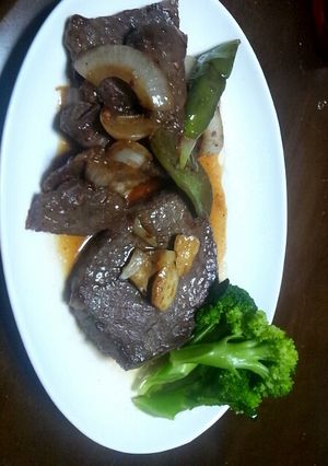 中華式とろけるステーキ-レシピのメイン写真
