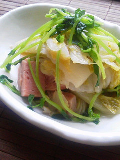 スパムと白菜のクタッと煮-レシピのメイン写真