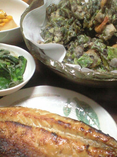 サクサク美味しい!キャベツの外葉かき揚げ-レシピのメイン写真