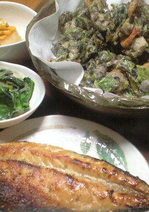サクサク美味しい！キャベツの外葉かき揚げ-レシピのメイン写真