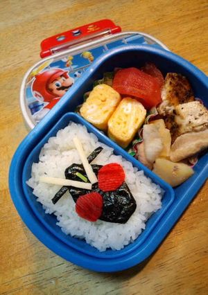 隠れ「仮面ライダーフォーゼ」キャラ弁-レシピのメイン写真