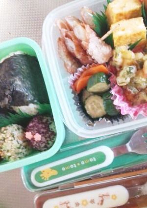 ピクニック2人☆お弁当-レシピのメイン写真