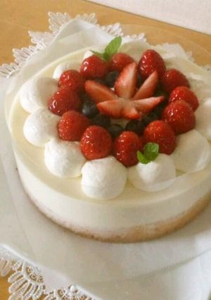 レアチーズケーキ-レシピのメイン写真