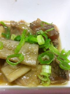 すじ肉とごぼうのとろとろ煮-レシピのメイン写真