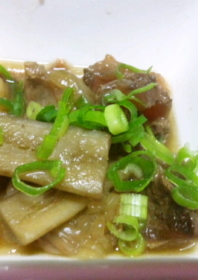 すじ肉とごぼうのとろとろ煮-レシピのメイン写真