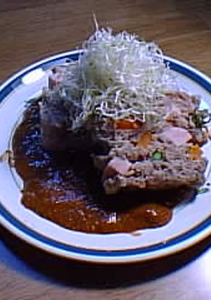 和風ミートローフ　★　デみそース-レシピのメイン写真