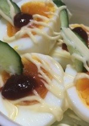 半熟卵のコチジャンのせ-レシピのメイン写真