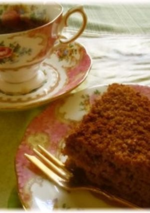炊飯器で！チョコレートシフォンケーキ-レシピのメイン写真