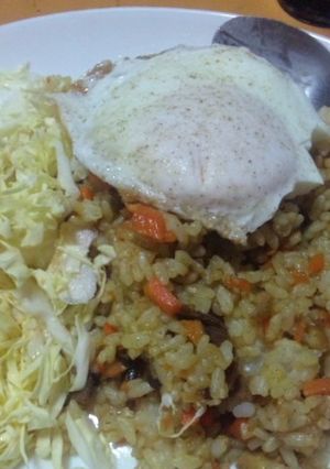 リメイクカップヌードルでカレーピラ-レシピのメイン写真