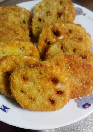 冷凍野菜でもう1品♪れんこんのフライ-レシピのメイン写真