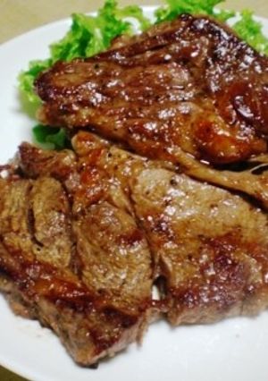 オニオンソースｄｅステーキ♪-レシピのメイン写真