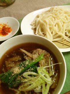 カンタン!おいしい♪肉つけうどん-レシピのメイン写真