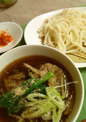 カンタン！おいしい♪肉つけうどん-レシピのメイン写真