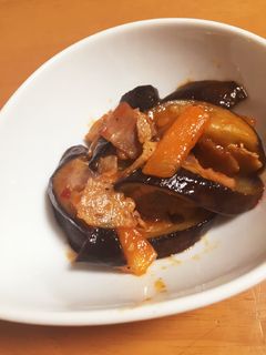 茄子のスイートチリソース炒め-レシピのメイン写真