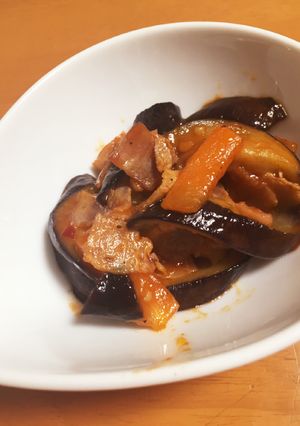 茄子のスイートチリソース炒め-レシピのメイン写真