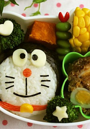 簡単！ドラえもんのおにぎり弁当♪-レシピのメイン写真