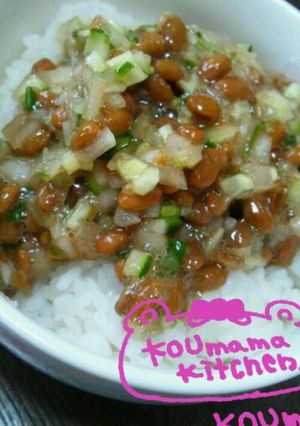 納豆サラダ丼!-レシピのメイン写真