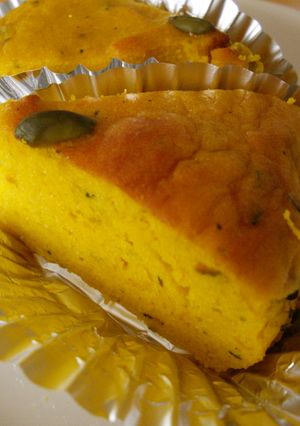豆腐かぼちゃケーキ-レシピのメイン写真