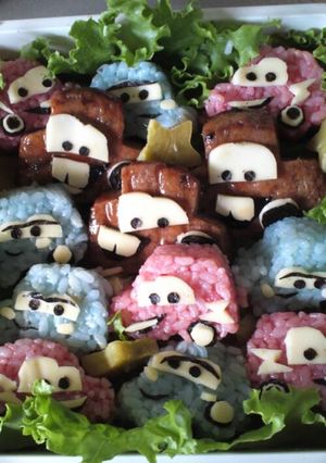 遠足・運動会・キャラ弁☆カーズ☆-レシピのメイン写真
