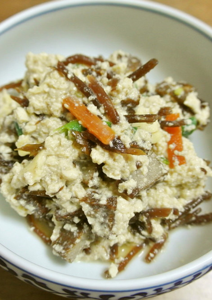 ひじきの煮物で白和え☆-レシピのメイン写真
