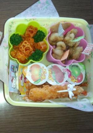 親子★遠足のお弁当②-レシピのメイン写真
