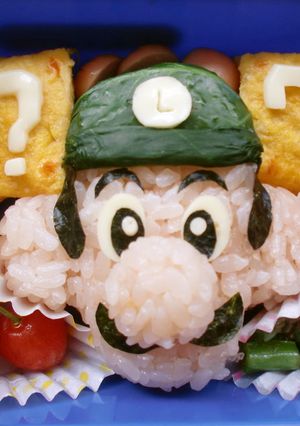キャラ弁♪ルイージ♪@スーパーマリオ☆-レシピのメイン写真