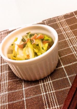簡単❀箸休めに♪白菜の梅大葉漬け-レシピのメイン写真