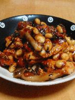 鶏肉と大豆のトマト煮-ひじき入り--レシピのメイン写真