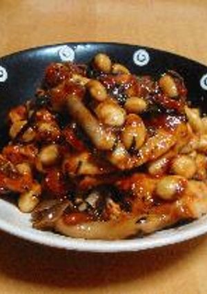 鶏肉と大豆のトマト煮-ひじき入り--レシピのメイン写真