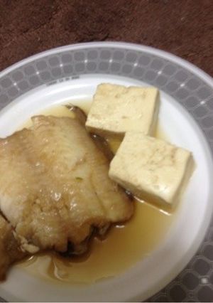 舌ヒラメの煮物-レシピのメイン写真