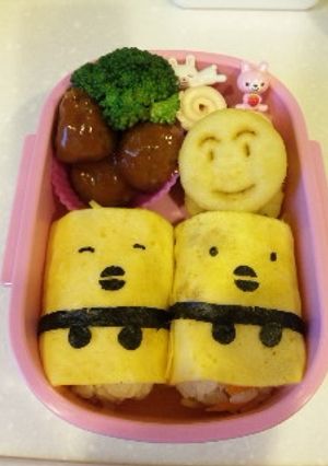 幼稚園のお弁当 *ヒヨコ* キャラ弁-レシピのメイン写真