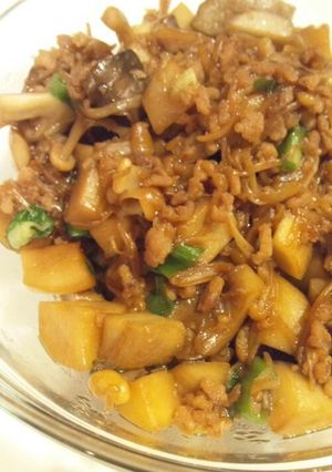 きのこうま煮-レシピのメイン写真