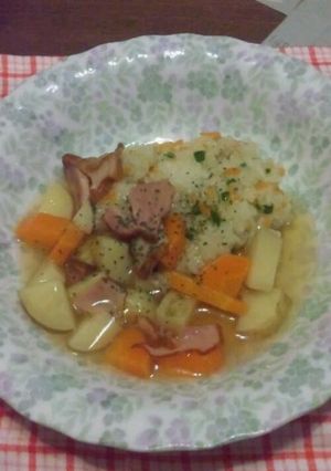 バターライスのコンソメあんかけ♪-レシピのメイン写真