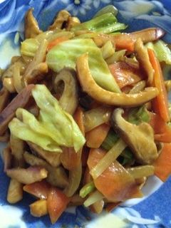 カレー味のいかバター炒め-レシピのメイン写真