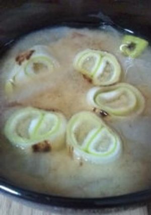 焼きネギの味噌汁-レシピのメイン写真