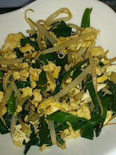 もやし入りニラ玉-レシピのメイン写真