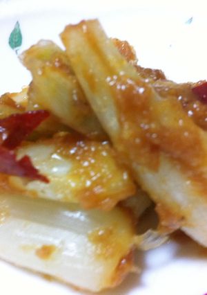 島らっきょうの味噌漬け-レシピのメイン写真