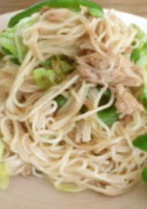 そうめんDEなんちゃって焼きびーふω♪-レシピのメイン写真