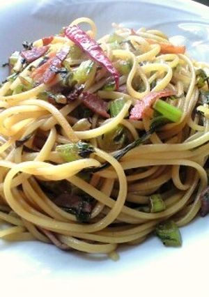 生高菜のパスタ-レシピのメイン写真