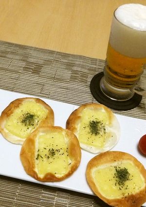 ◇ビールに◇超簡単チーズピザ☆-レシピのメイン写真
