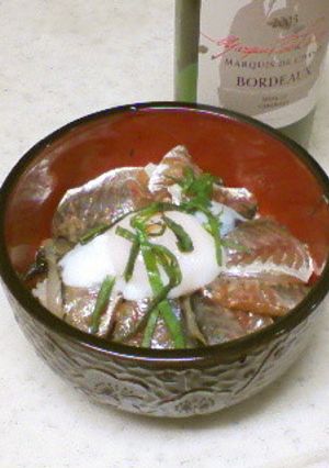 アジの漬け丼～船長直伝～-レシピのメイン写真